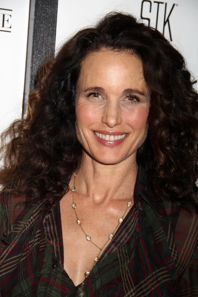 Andie Macdowell — Stockfoto