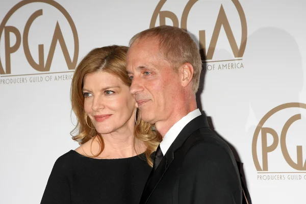 Rene Russo, Dan Gilroy — Stockfoto