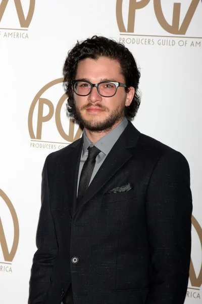 Met Kit Harrington. — Stockfoto