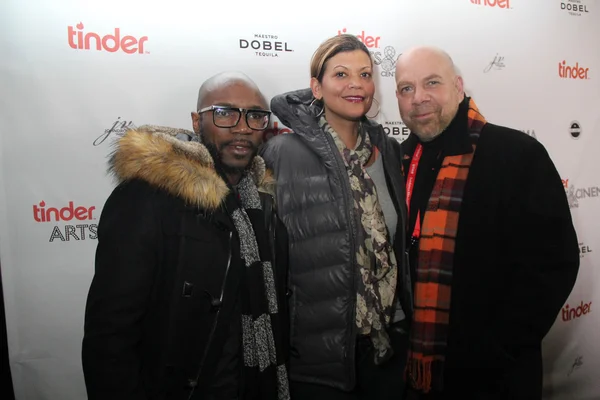 Ian Edwards, Aida Rodrigues, Jason Stuart — Foto de Stock