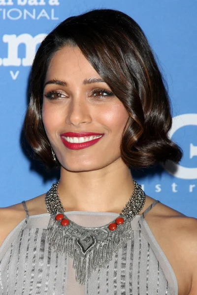 Freida Pinto Ordförande — Stockfoto