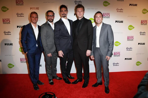 A.J. McLean, Nick Carter, Brian Littrell, Kevin Richardson, Howie Dorough — Stock Photo, Image