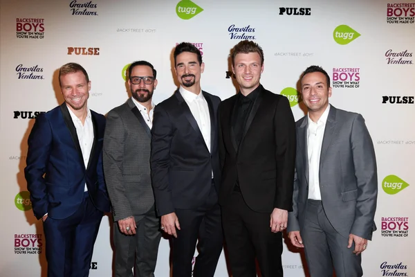 A.J. McLean, Nick Carter, Brian Littrell, Kevin Richardson, Howie Dorough — Stock Photo, Image