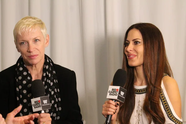 Annie Lennox, Kerri Kasem — Foto de Stock