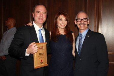 Adam B.Schiff, Cassandra Peterson, Mitch O'Farrell