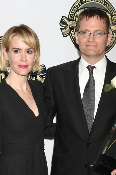 Sarah Paulson, Jonathan Freeman — Zdjęcie stockowe