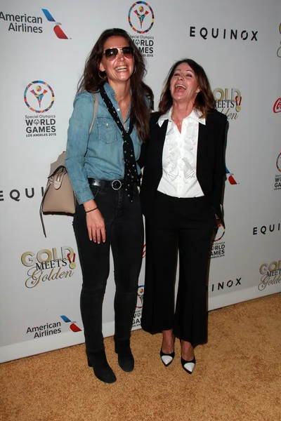 Katie Holmes, Nadia Comaneci — Zdjęcie stockowe