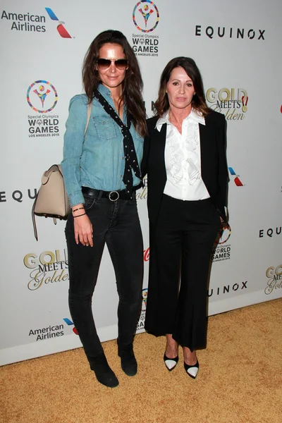 Katie Holmes, Nadia Comaneci — Zdjęcie stockowe