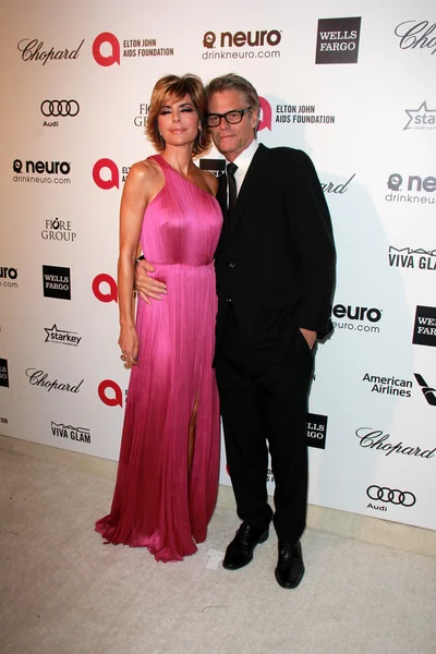 Lisa Rinna, Harry Hamlin — Foto de Stock