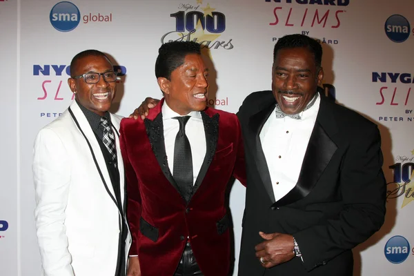 汤米 Davidson、 Jermaine Jackson、 厄尼 · 哈德森 — 图库照片