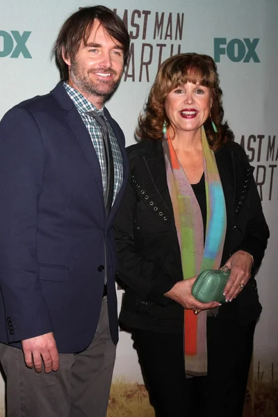 Will Forte and mother — Stock Photo, Image