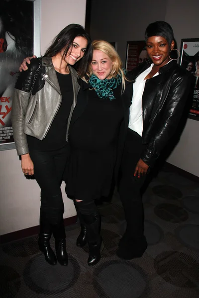 Gabriella Wright, Jennifer Blanc-Biehn, Caroline Chikezie — Foto Stock