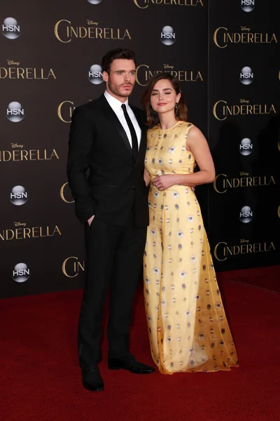 Richard Madden, Jenna Coleman — Stock Photo, Image