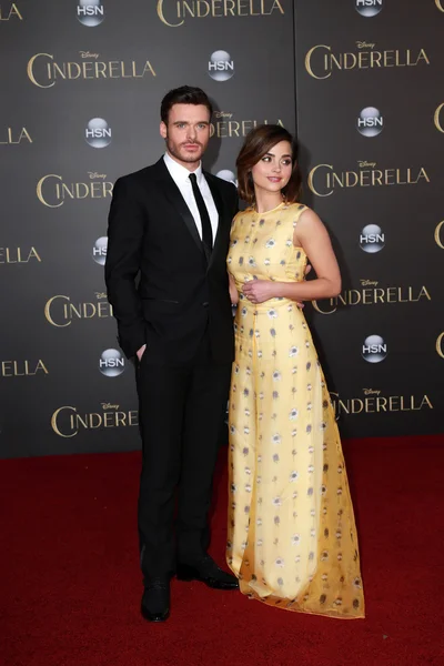 Richard Madden, Jenna Coleman — Stock Photo, Image