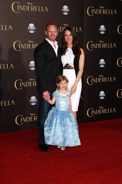 Ian Ziering, Erin Kristine Ludwig, Mia Ziering — Stok fotoğraf