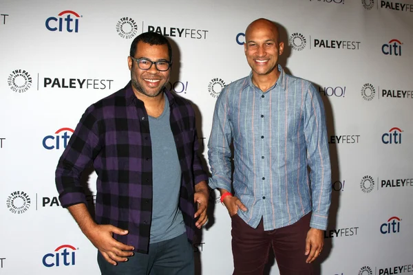 Jordan Peele, Keegan Michael Key — Foto de Stock