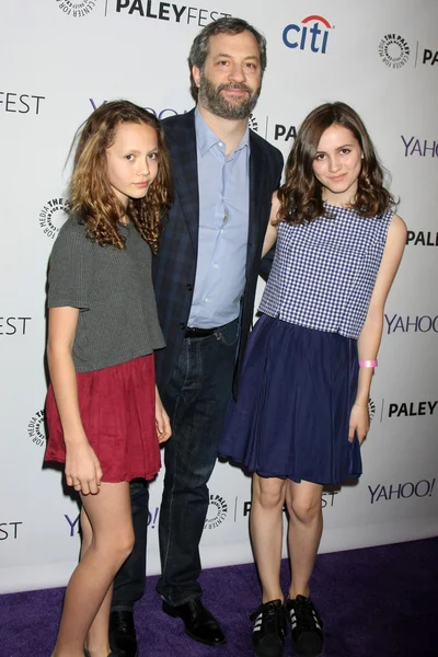 Iris Apatow, Judd Apatow, Maude Apatow — Stock Photo, Image