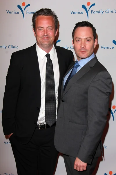 Matthew Perry, Thomas Lennon — Stock Photo, Image