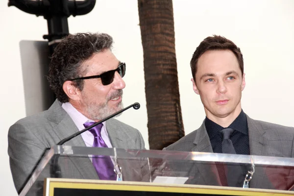 Jim Parsons, Chuck Lorre — Stockfoto