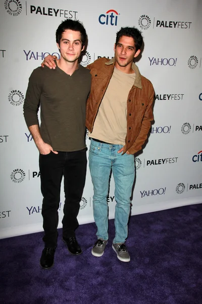 Dylan O'Brien, Tyler Posey — Stock Photo, Image