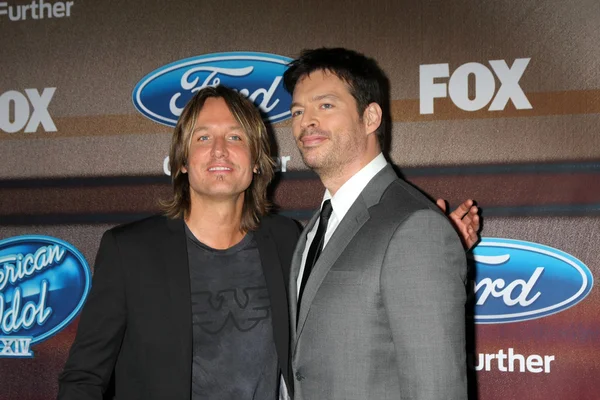 Keith Urban, Harry Connick Jr — Stock Photo, Image