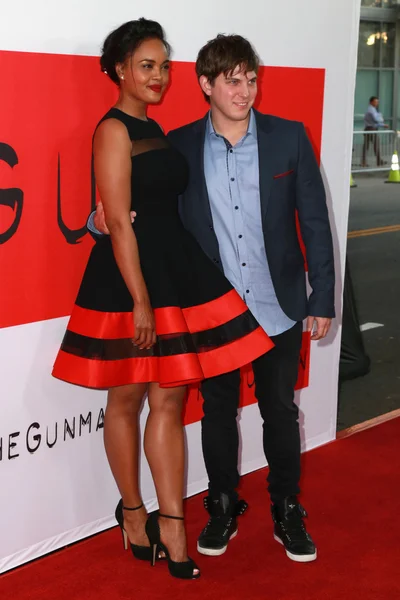 Sharon Leal, Paul Becker — Foto Stock