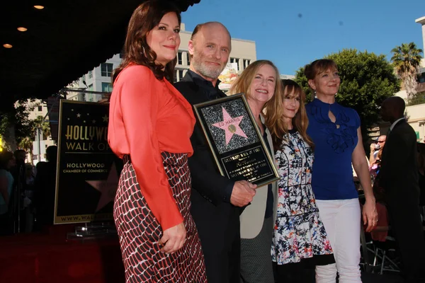 Marcia Gay Harden, Ed Harris, Amy Madigan, Holly Hunter, Glenne Headly — Stock Photo, Image