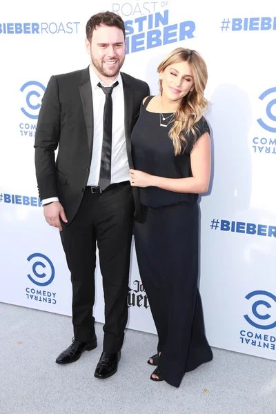 Scooter Braun, Yael Cohen — Stock Fotó