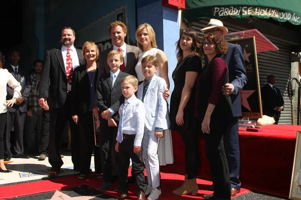 Will Ferrell, family — Stock Photo, Image