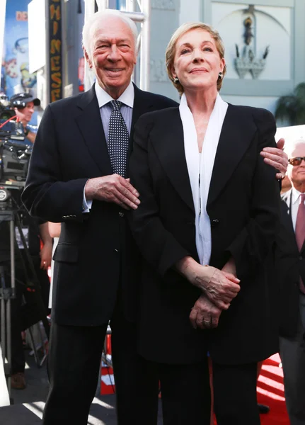 Christopher Plummer, Julie Andrews — Stok Foto