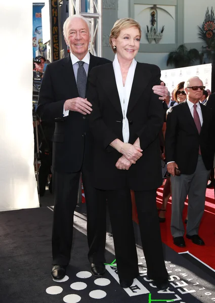 Christopher Plummer, Julie Andrews — Stock Photo, Image