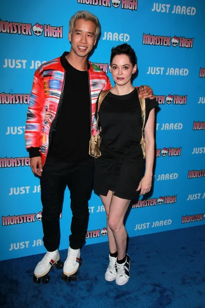 Jared Eng, Rose Mcgowan — Stockfoto