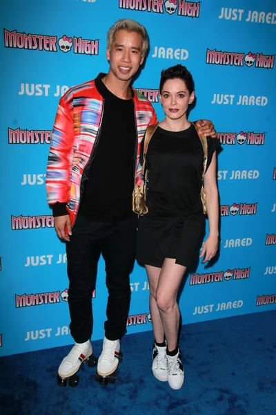 Jared Eng, Rose Mcgowan — Stockfoto