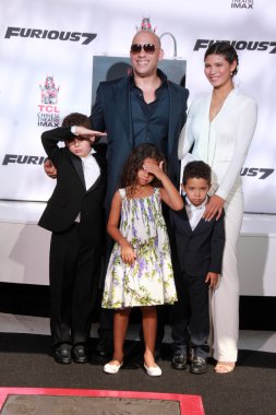 Vin Diesel, Paloma Jimenez, çocuk