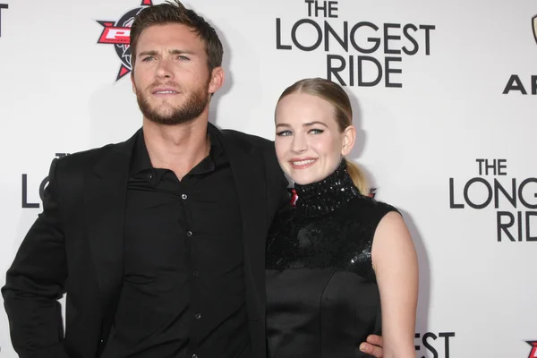 Scott Eastwood, Britt Robertson — Stock Photo, Image