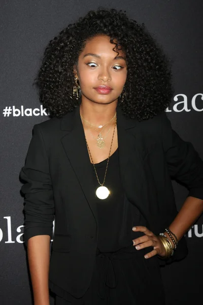 Yara Shahidi. — Foto de Stock