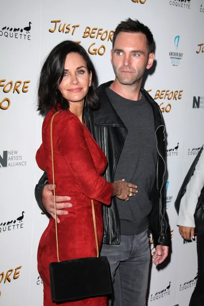 Courteney Cox, Johnny Mcdaid — Zdjęcie stockowe