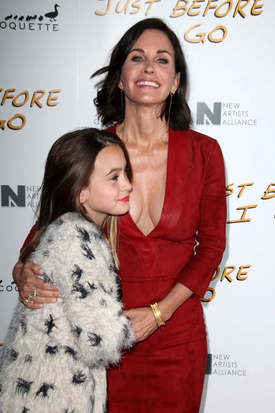 Courteney Cox, Coco Arquette — Stock Photo, Image