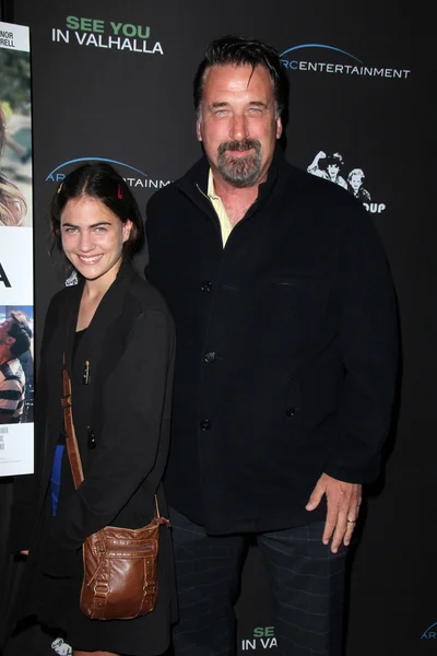 Hannah Hannley, Daniel Baldwin — Stock Photo, Image