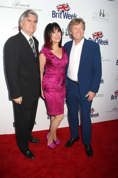 Bob Pierce, Sharon Harroun Pierce, Nigel Lythgoe — Photo