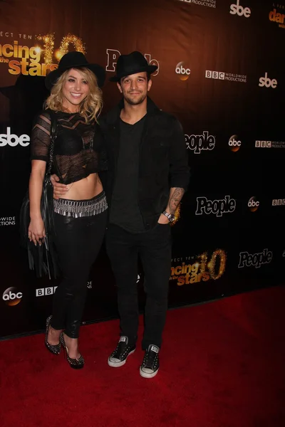 Brittany Jean Carlson, Mark Ballas — Zdjęcie stockowe