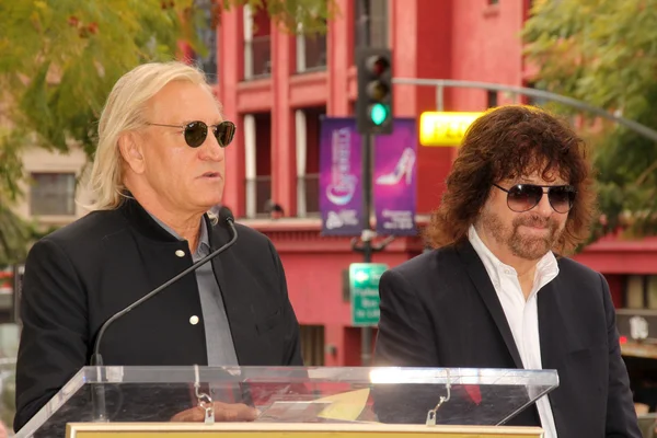 Joe Walsh, Jeff Lynne — Stock Photo, Image