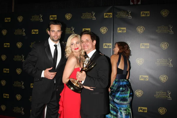 Scott Elrod, Jessica Collins, Christian Leblanc — Stockfoto