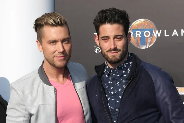 Lance bass, michael turchin — Stok fotoğraf