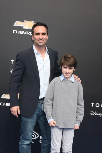 Nestor Carbonell på "Tomorrowland" — Stockfoto