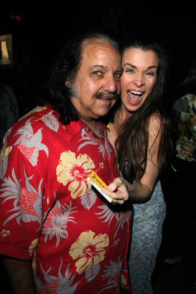 Alicia Arden og Ron Jeremy. - Stock-foto