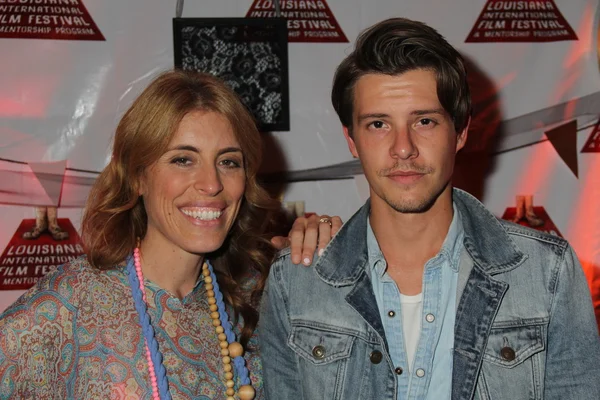 Jency griffin-hogan, xavier samuel — Foto de Stock