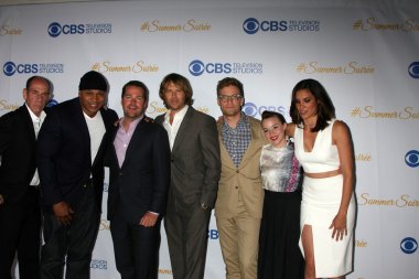 Miguel Ferrer, Ll Cool J, Chris O'Donnell, Eric Christian Olsen, Barrett Foa, Renee Felice Smith, Daniela Ruah