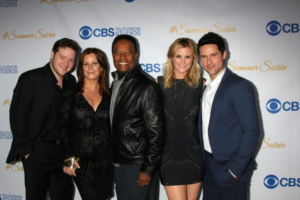 Harry Ford, Marcia Gay Harden, William Allen Young, Bonnie-Sommerville, Ben Hollingsworth — Fotografia de Stock