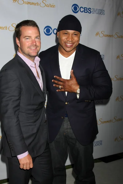 Chris O'Donnell, Ll Cool J — Stockfoto